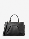 MICHAEL KORS Sac Enzo de taille moyenne en cuir Camel