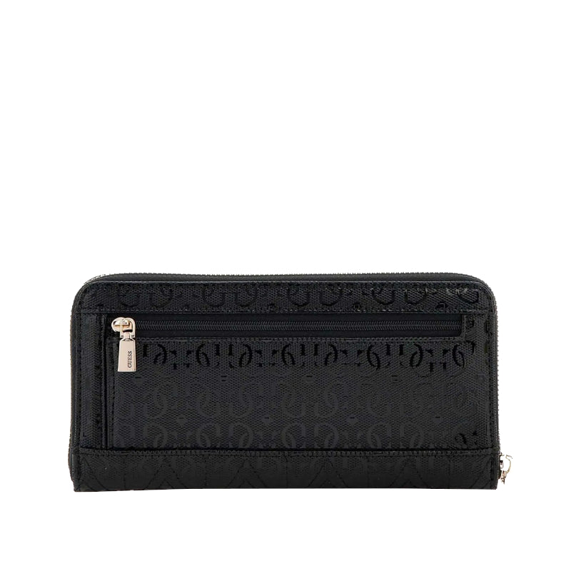 Portefeuille Triple Pliant Guess Noir - Occasion Femme