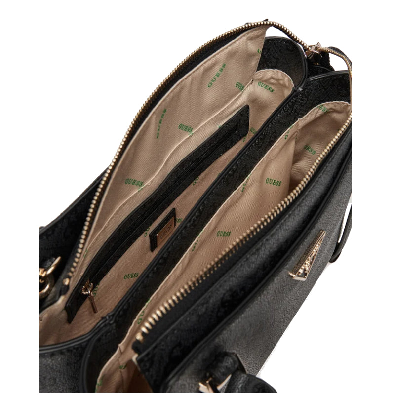 Sac à Main Guess – Modèle Sauvage Au Cœur – Couleur Chêne – Taille Large – Neuf Avec étiquettes