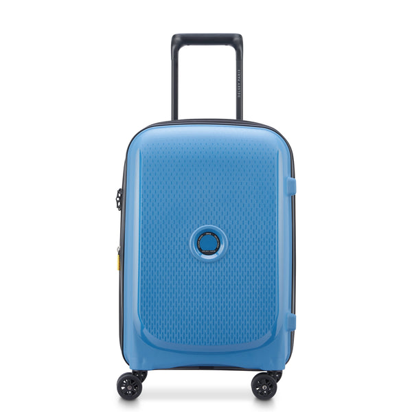 DELSEY Belmont Plus Valise cabine extensible 55 cm Bleu zinc