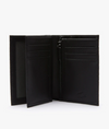 Portefeuille Lacoste pliable vertical en cuir grainé