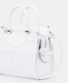 Sac cabas Rodéo cuir Blanc
