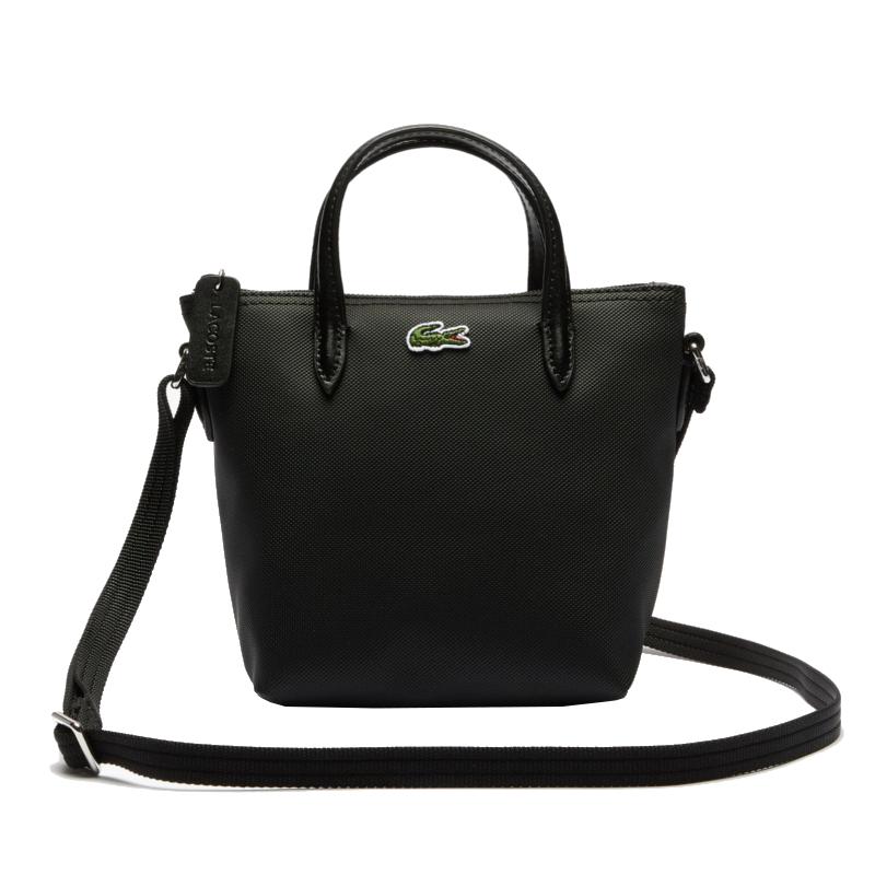 LACOSTE Mini sac cabas Lacoste zippé L.12.12 Concept petit piqué uni