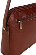Marron - HEXAGONA Sac porté travers République