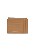 LANCASTER Porte-cartes Zippé Dune