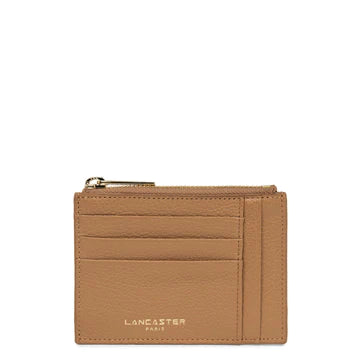 LANCASTER Porte-cartes Zippé Dune