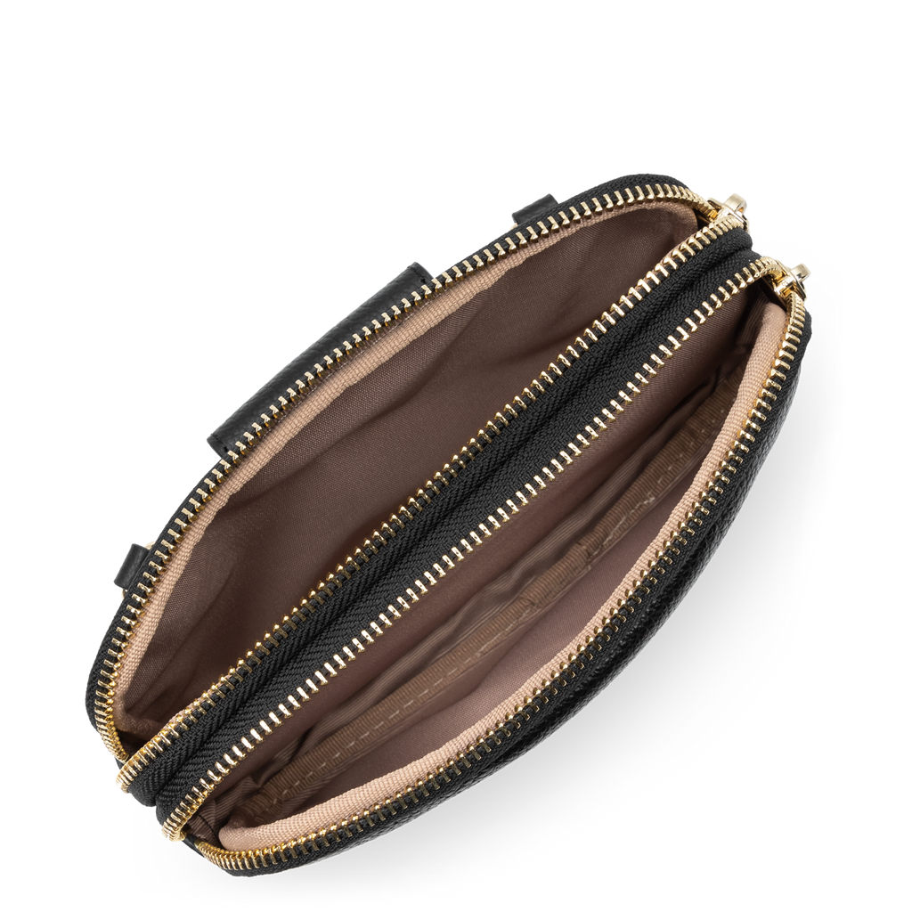 Noir - LANCASTER Double pochette Dune