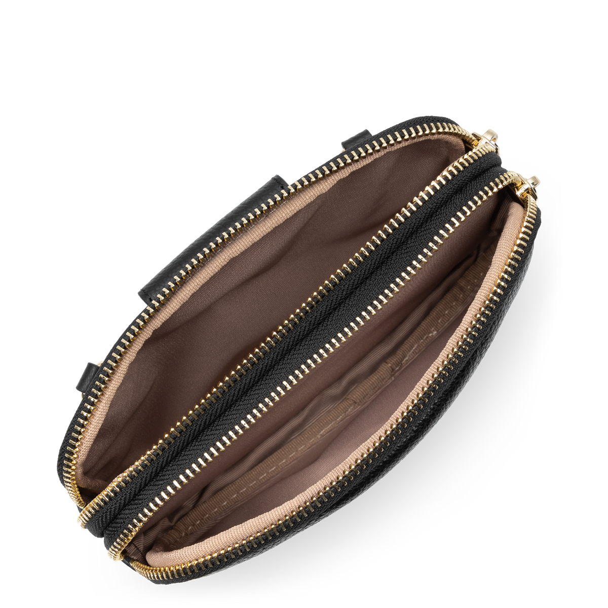 Noir - LANCASTER Double pochette Dune