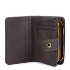 Marron Foncé - LANCASTER Portefeuille Avec Pression Milano Ana