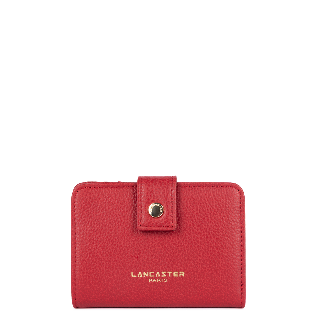 Rouge - LANCASTER Portefeuille Avec Pression Milano Ana