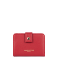 Rouge - LANCASTER Portefeuille Avec Pression Milano Ana