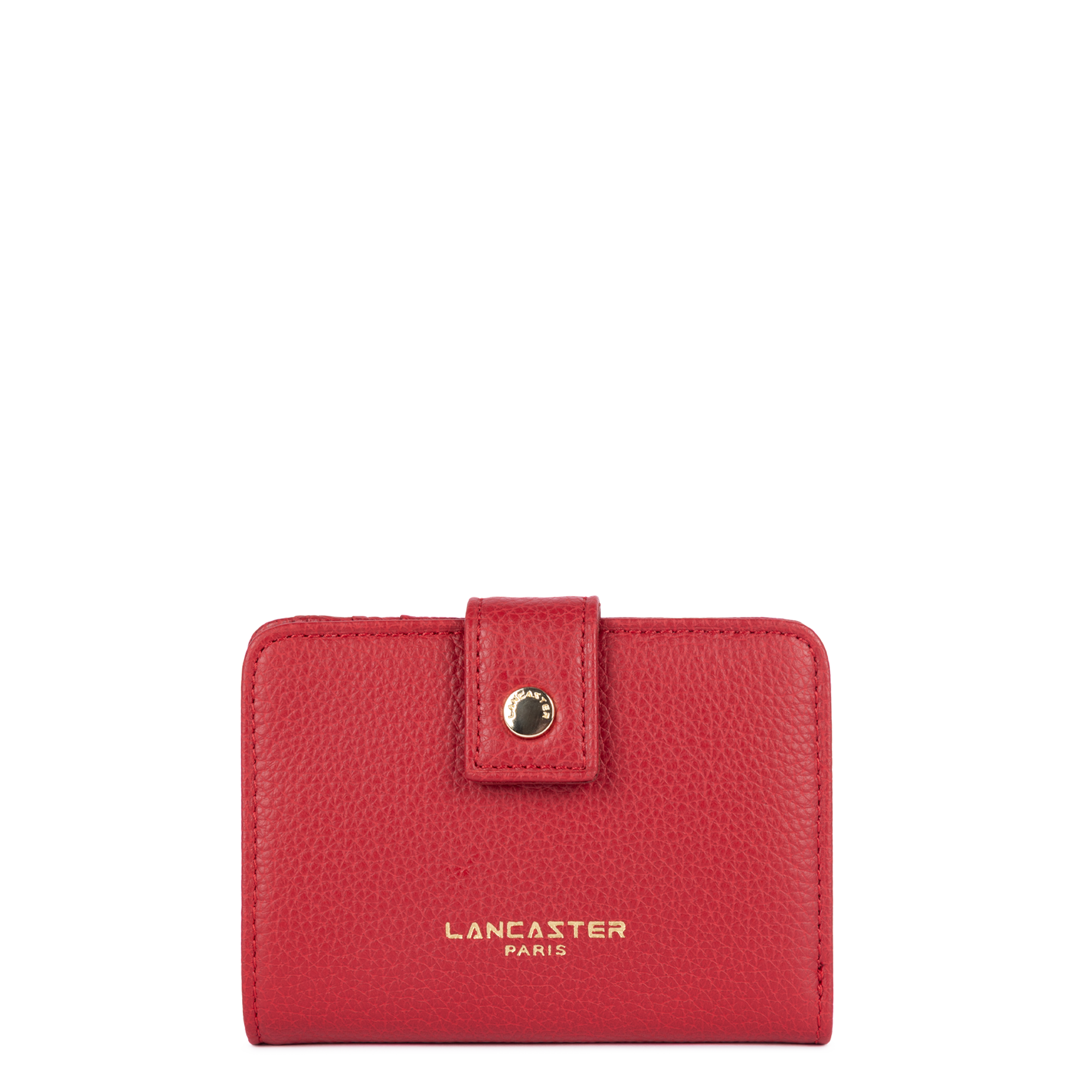 Rouge - LANCASTER Portefeuille Avec Pression Milano Ana