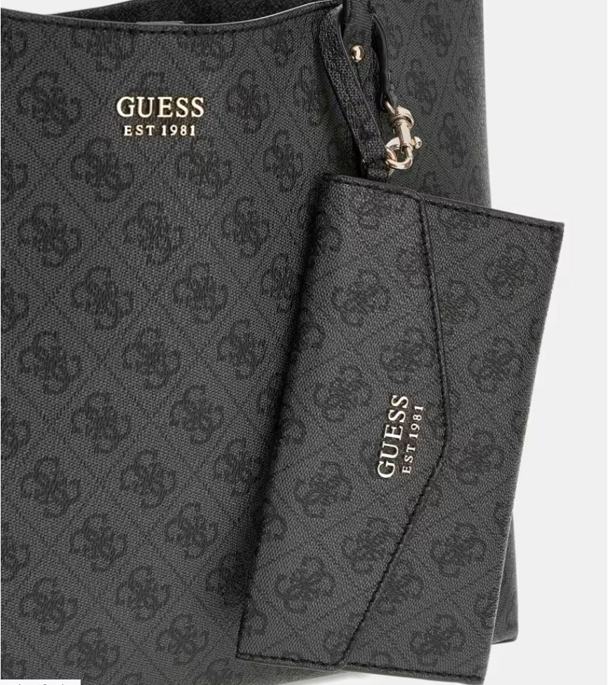Gris foncé - GUESS Brenton Top Zip