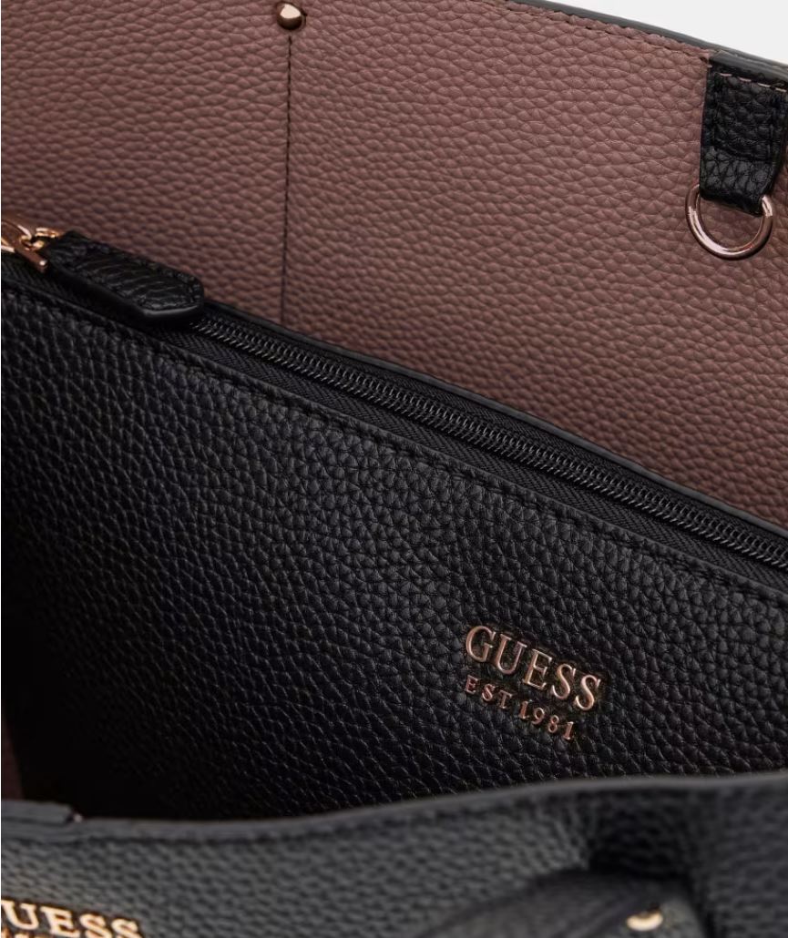 Noir - GUESS Brenton Top Zip