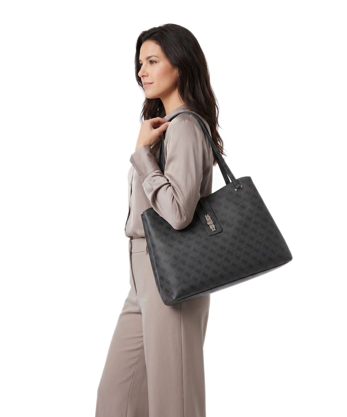 Coal Logo - GUESS Sac de voyage Yvonne Logo