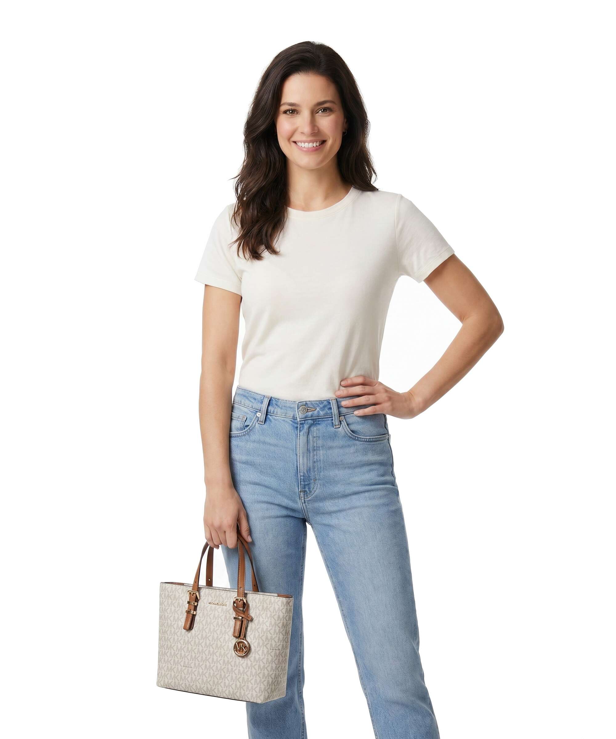 Vanille/Noisette - MICHAEL KORS Quinn Small