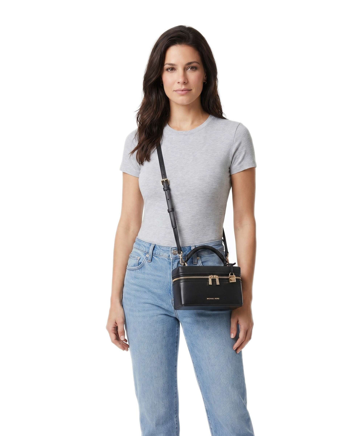 Noir - MICHAEL KORS Jana XS cuir