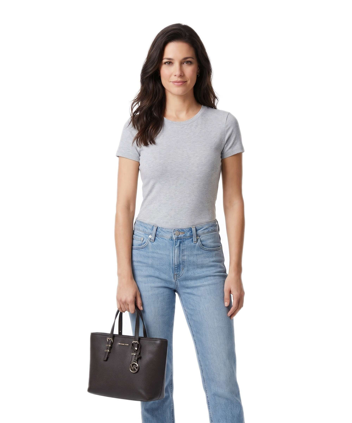 Chocolat - MICHAEL KORS Quinn Small Convertible