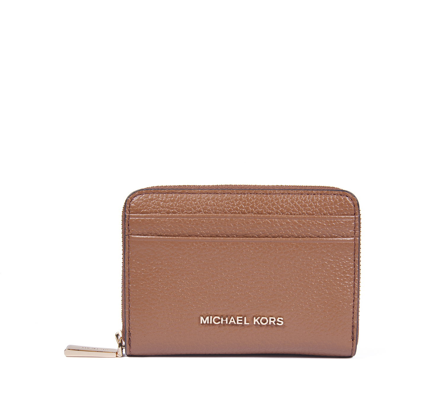 MICHAEL KORS Petit porte-cartes entièrement zippé Jet Set à logo Signature