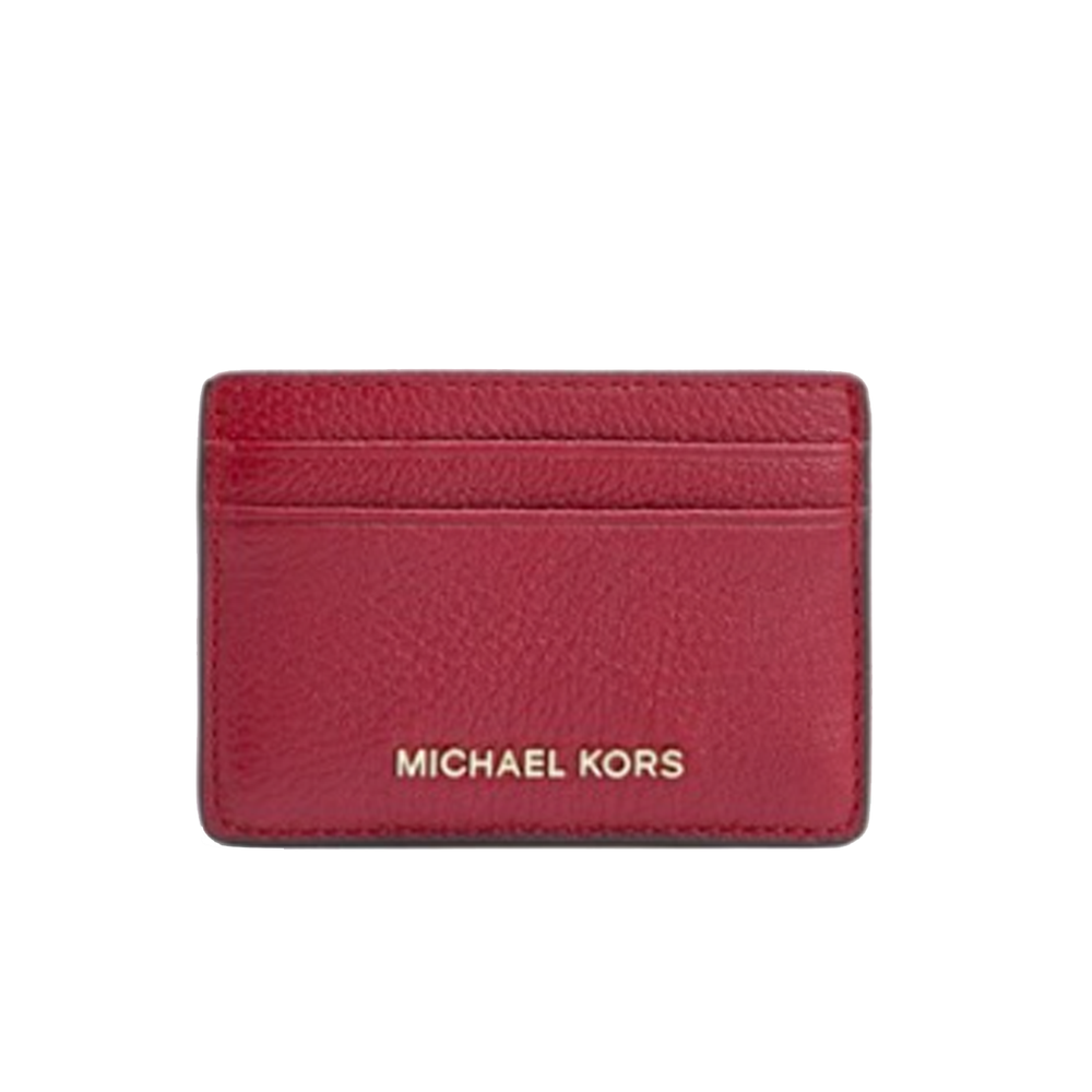 MICHAEL KORS Porte-cartes en cuir grainé