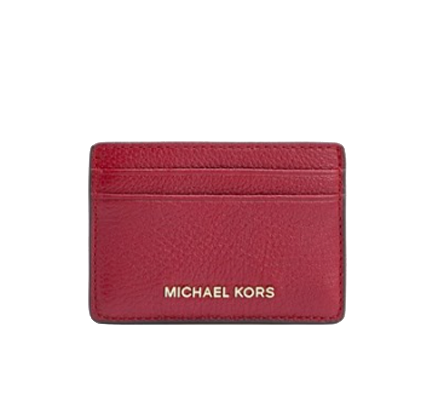 MICHAEL KORS Porte-cartes en cuir grainé