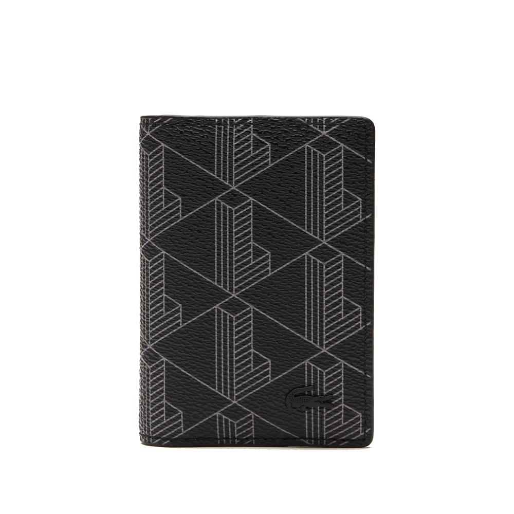 
                      
                        LACOSTE PORTE-CARTES VERTICALE HOMME THE BLEND AVEC IMPRIMÉ MONOGRAMME
                      
                    