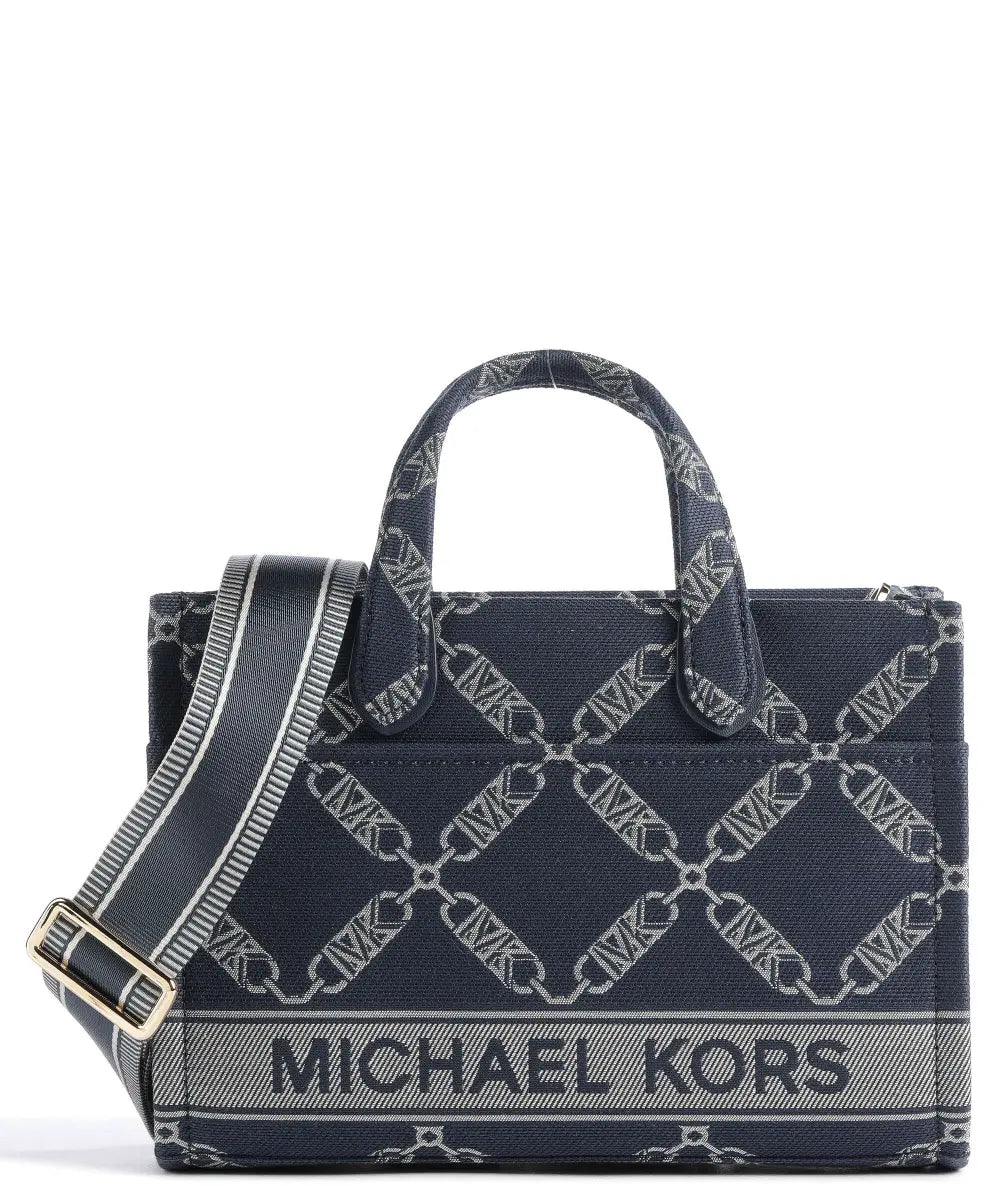 MICHAEL KORS Gigi Sac à main coton bleu foncé