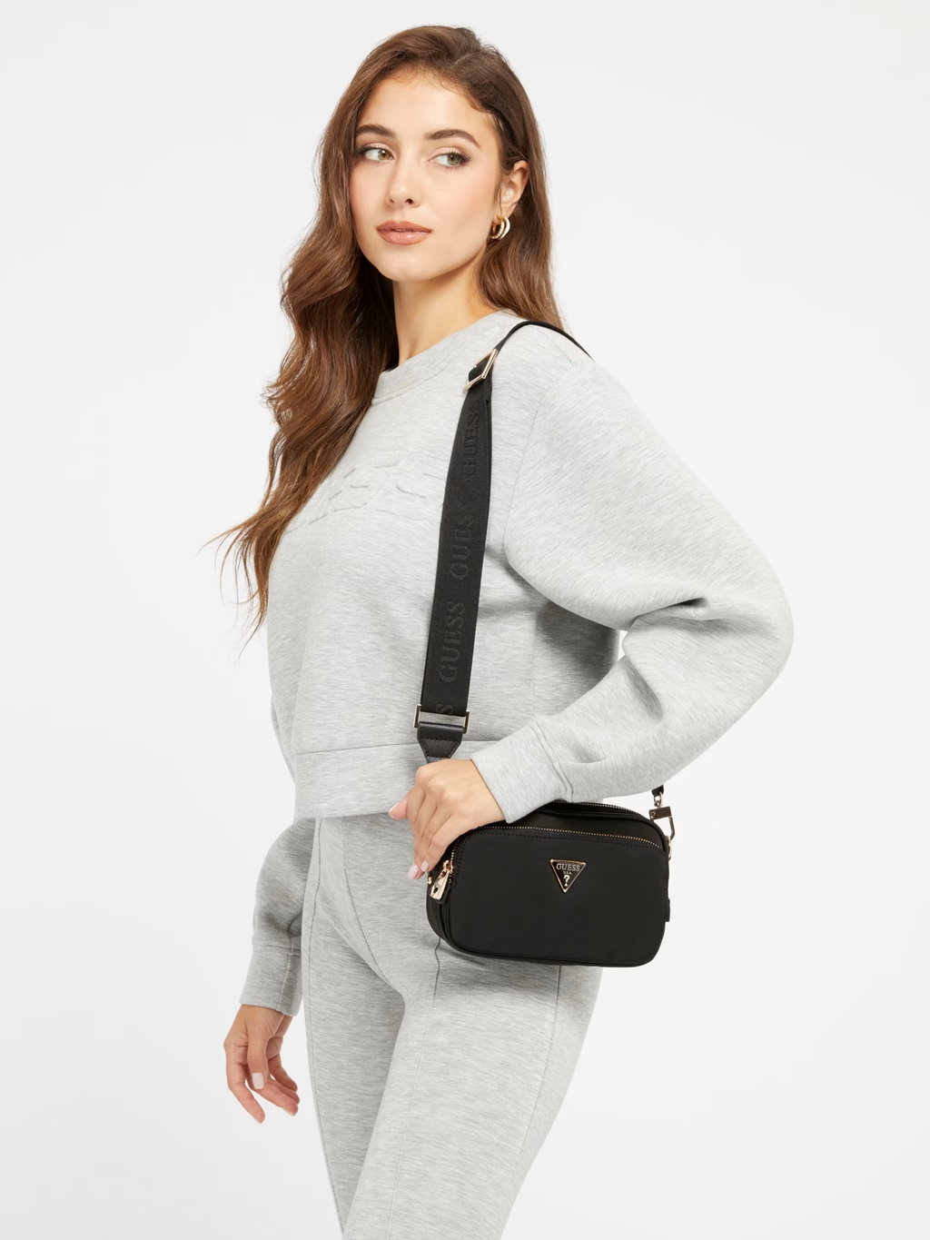 GUESS Eco Gemma Camera Crossbody
