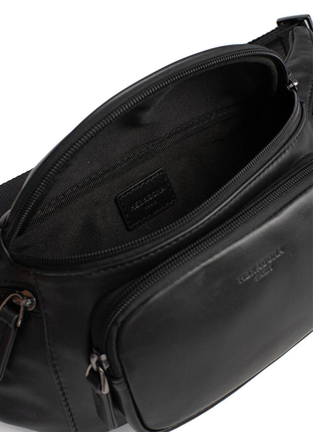 Noir - HEXAGONA Sac banane Soft