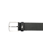 LACOSTE Ceinture en cuir grainé