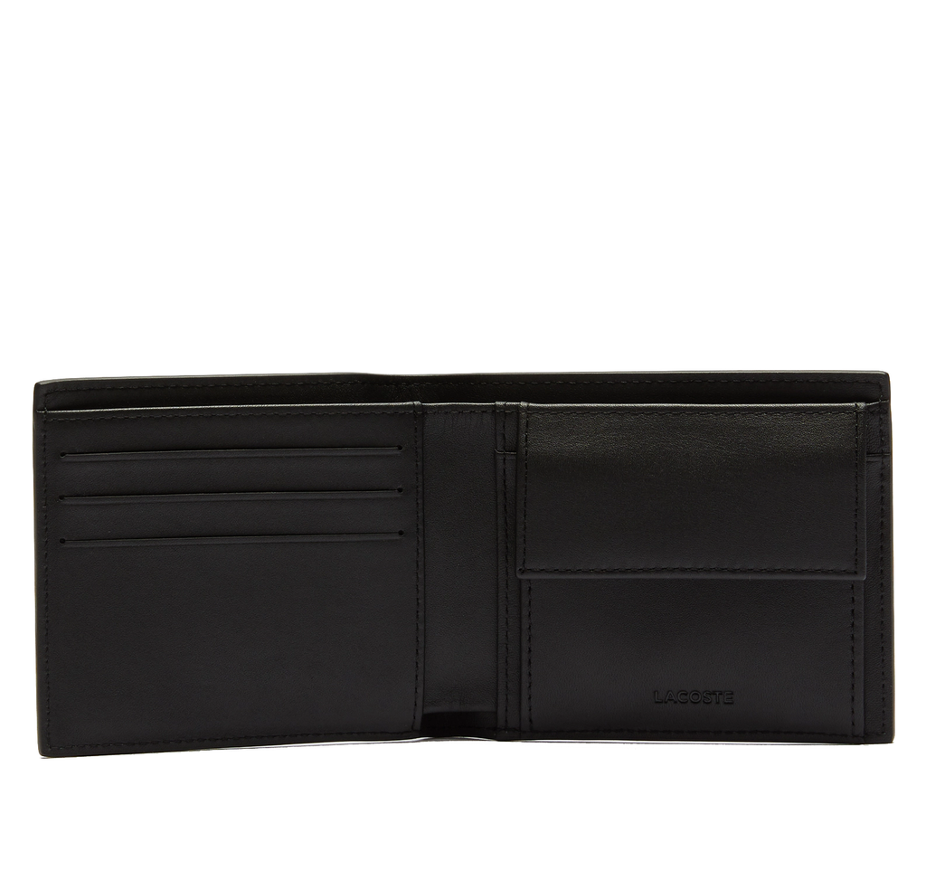 LACOSTE Portefeuille moyen FG en cuir
