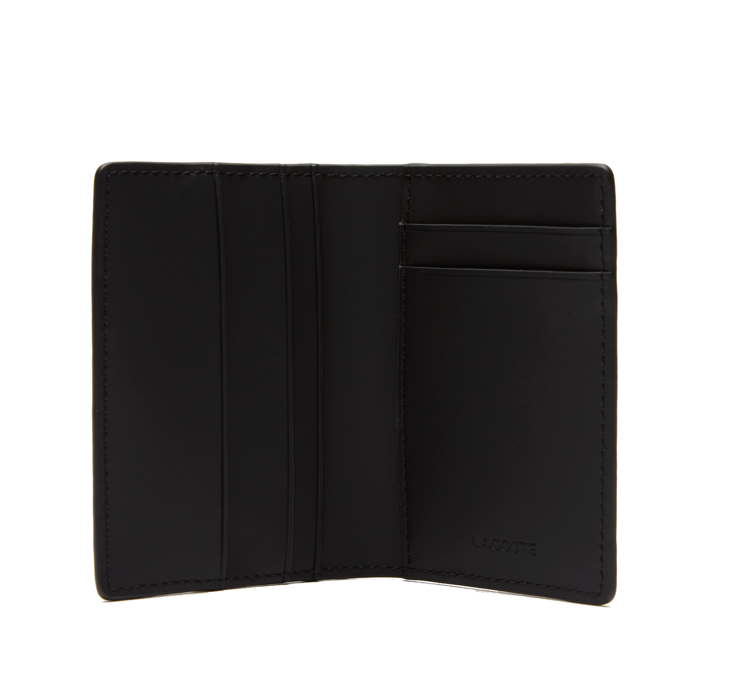 LACOSTE PORTE-CARTES VERTICALE HOMME THE BLEND AVEC IMPRIMÉ MONOGRAMME