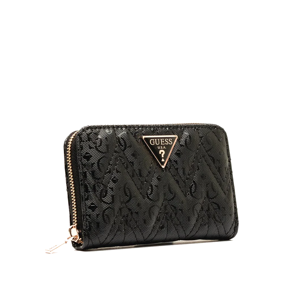 GUESS Mini portefeuille adelard logo 4g verni