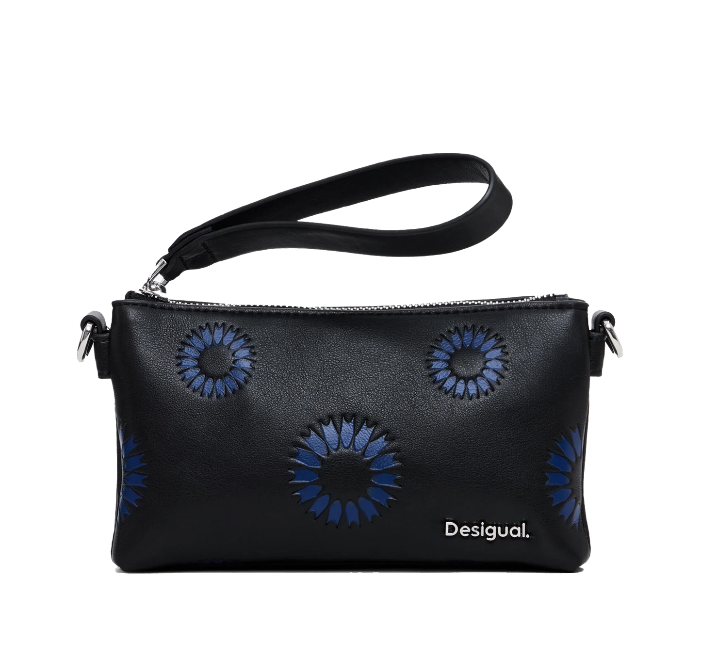 DESIGUAL Petite bandoulière tournesols