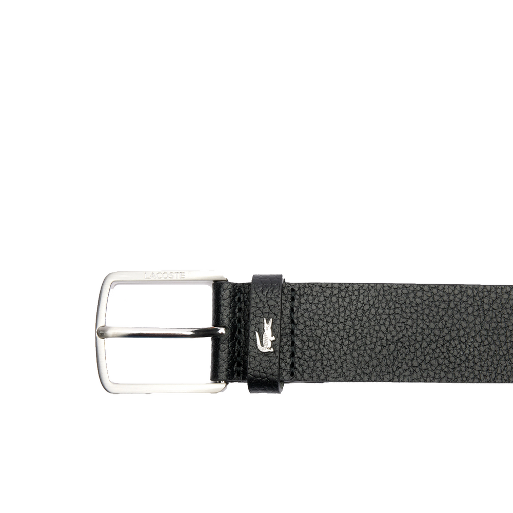 LACOSTE 35 Grained Leather Belt