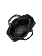 Noir - MICHAEL MICHAEL KORS Cartable moyen Carine en cuir grainé