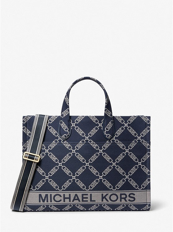 MICHAEL KORS Grand cabas Gigi en jacquard avec logo Empire