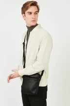LANCASTER petit sacoche soft vintage homme