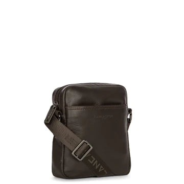 LANCASTER Sacoche Zippée Mini Soft Vintage Homme