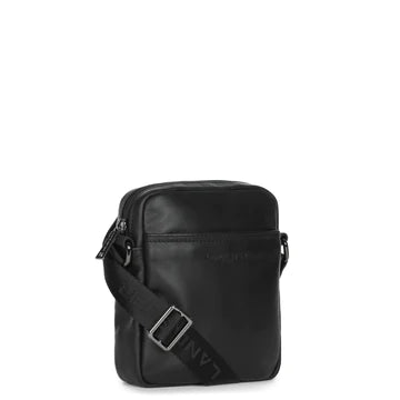 LANCASTER Sacoche Zippée Mini Soft Vintage Homme