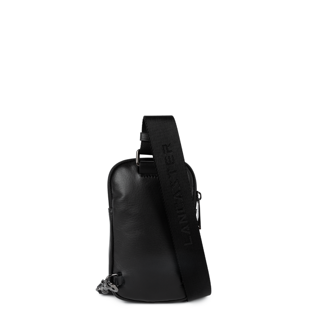 Noir - Lancaster Soft Vintage Homme Sacoche