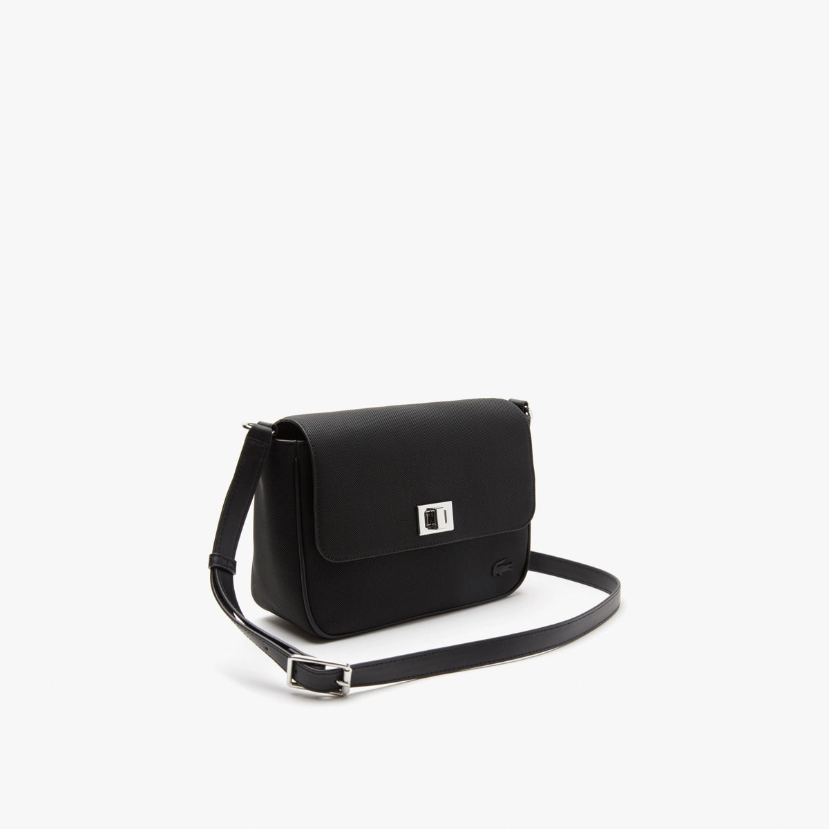 Noir - LACOSTE Sac à bandoulière à rabat