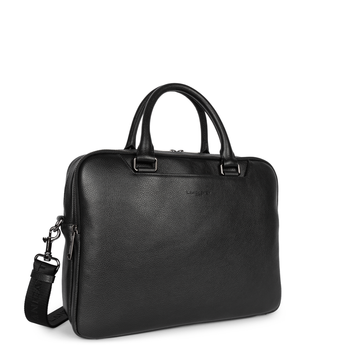 Noir - LANCASTER Porte-documents 2 compartiments Milano Gentlemen