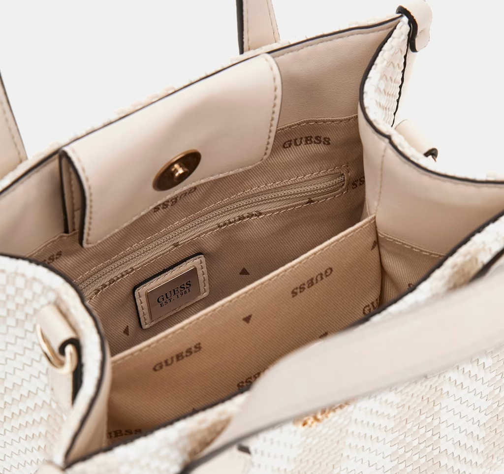 GUESS SILVANA 2 COMPARTMENT TOTE