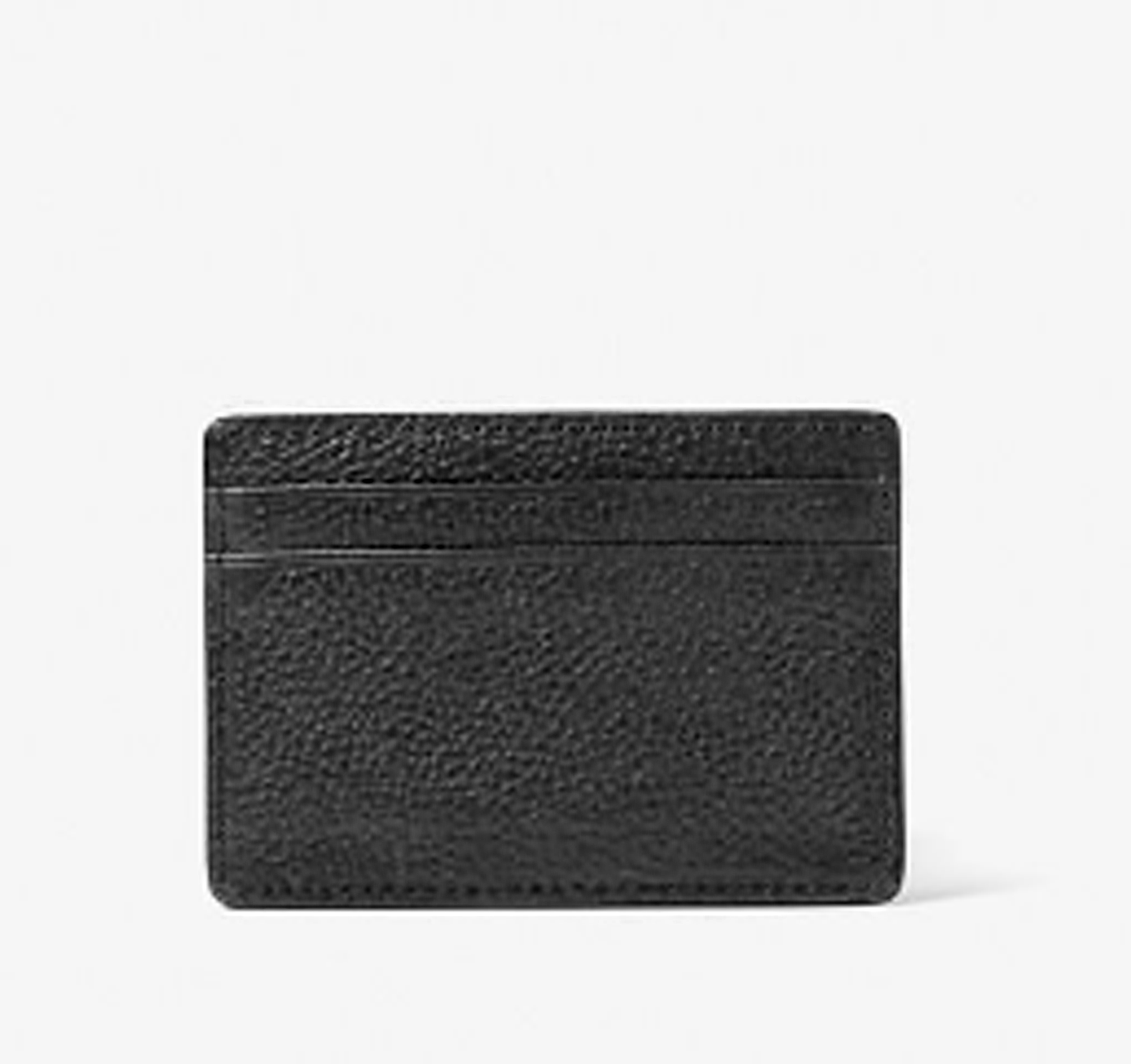 MICHAEL KORS Porte-cartes en cuir grainé