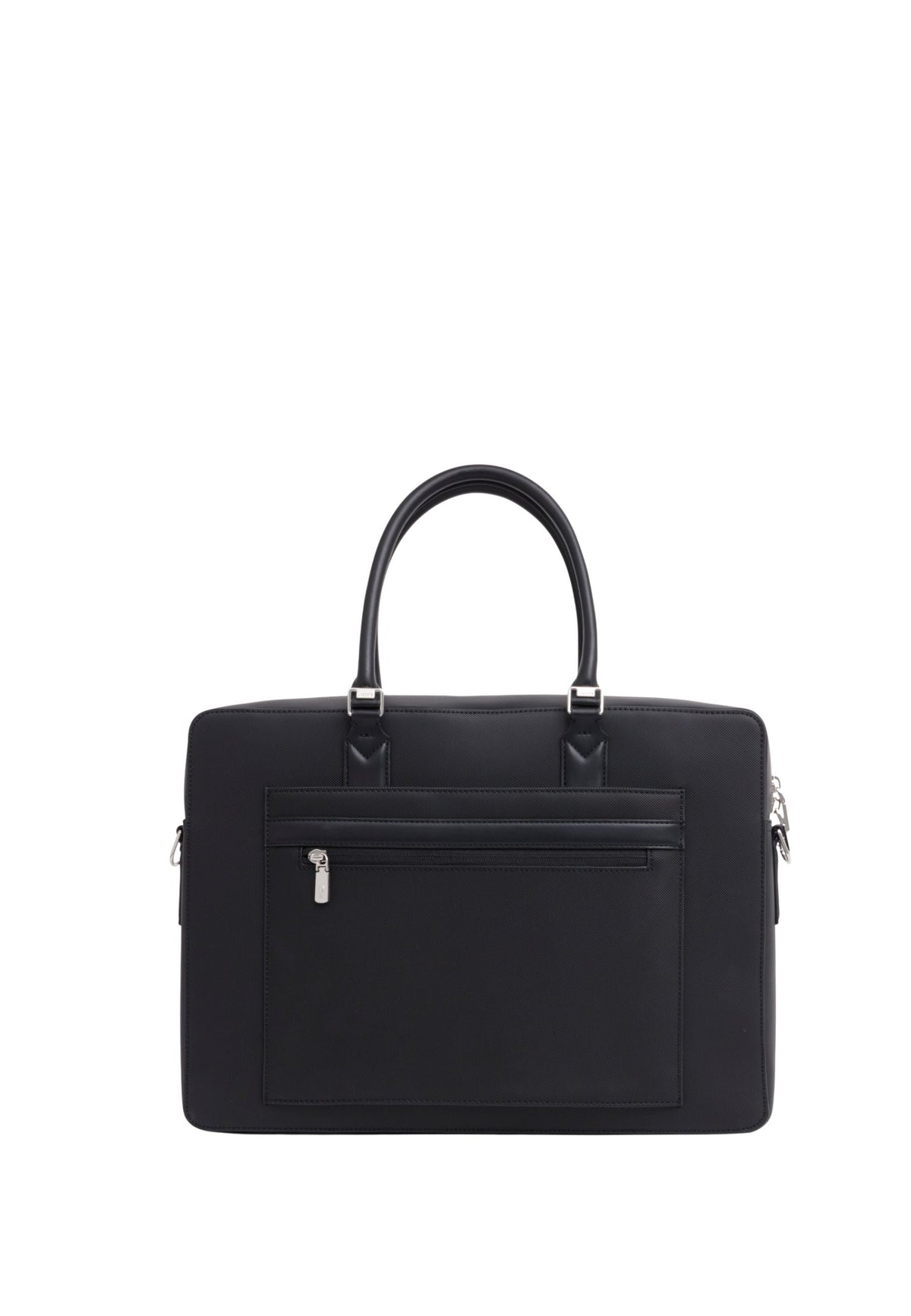 Noir - LACOSTE Sac ordinateur Langon en Petit Piqué