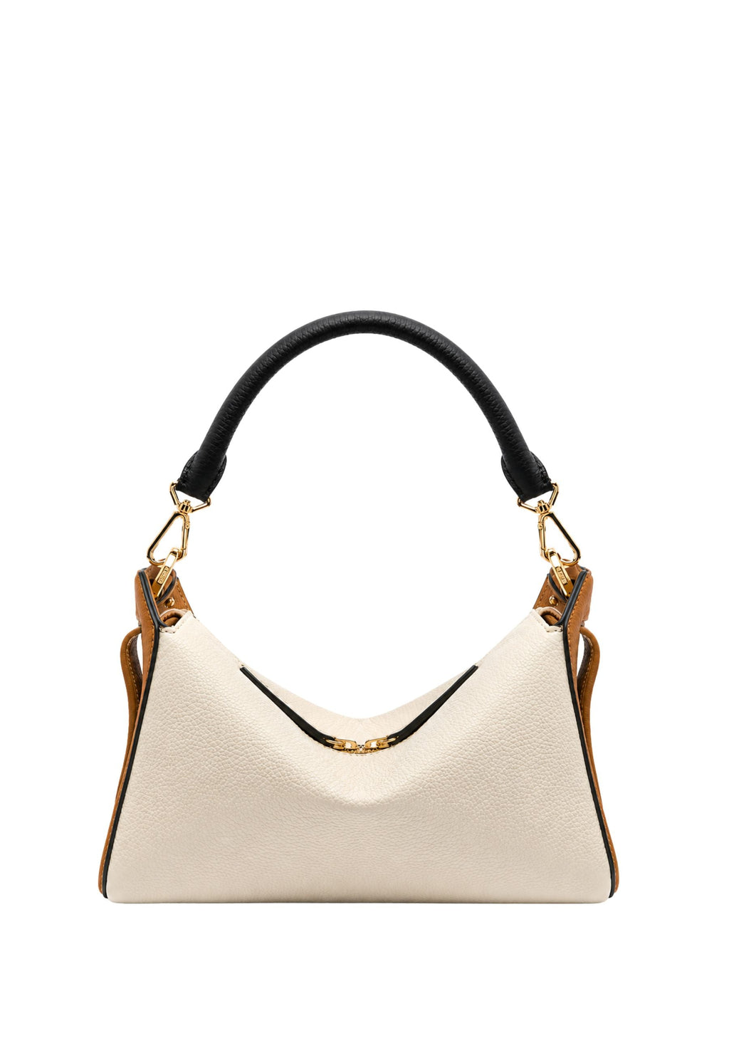 Sac Lancel Louison Hobo Zip M Neige - Côté
