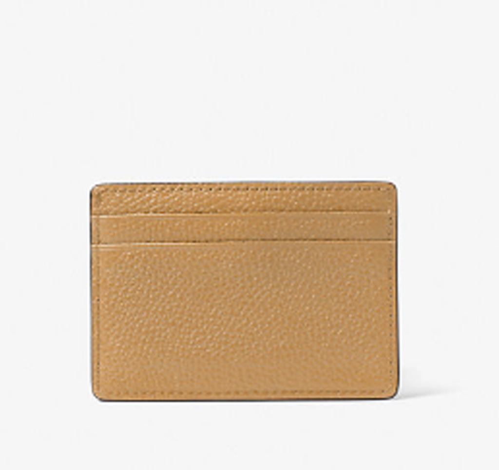 MICHAEL KORS Porte-cartes en cuir grainé