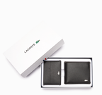 LACOSTE Coffret Portefeuille et Porte-cartes FG en Cuir
