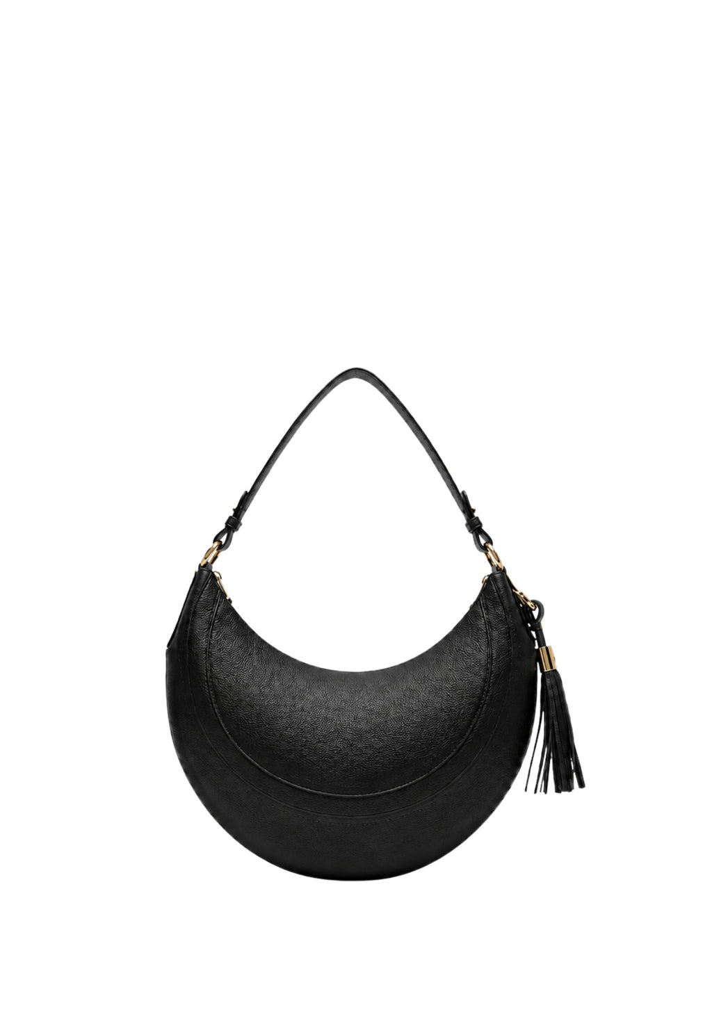 Sac Lancel Hobohème Hobo Zip M Noir - Côté